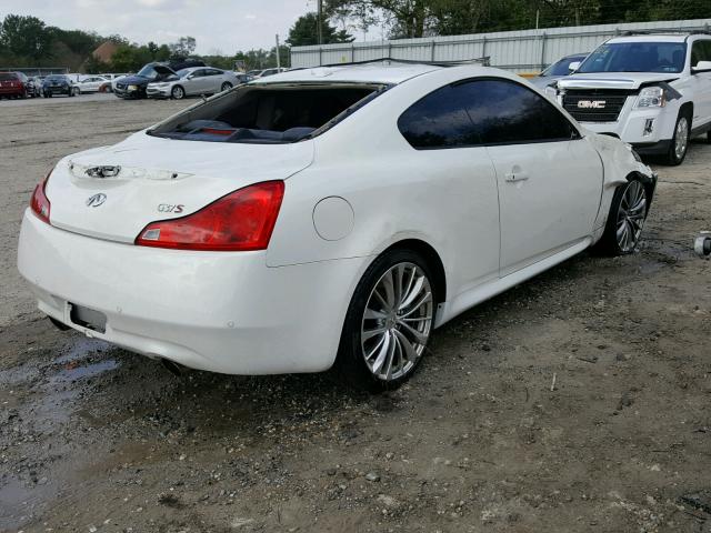 JN1CV6EK0CM420384 - 2012 INFINITI G37 BASE WHITE photo 4