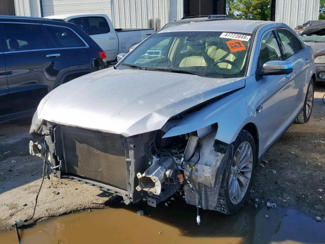 1FAHP2F84EG128530 - 2014 FORD TAURUS LIM SILVER photo 2