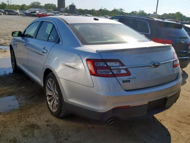 1FAHP2F84EG128530 - 2014 FORD TAURUS LIM SILVER photo 3