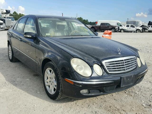 WDBUF65J35A700065 - 2005 MERCEDES-BENZ E 320 BLACK photo 1