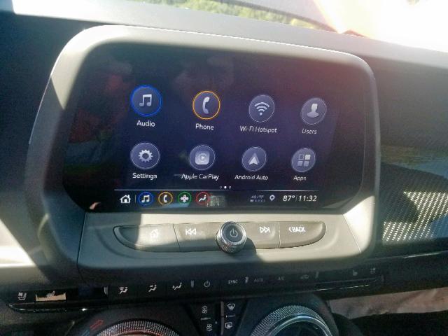 1G1FK1R65K0104352 - 2019 CHEVROLET CAMARO ZL1 橙色 照片 9