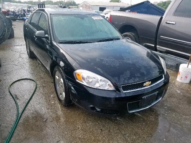 2G1WD58C879303417 - 2007 CHEVROLET IMPALA SUP Қара фото 1