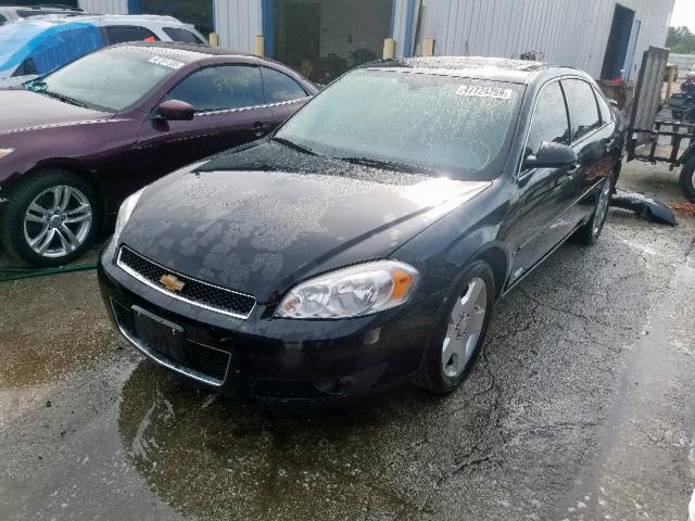 2G1WD58C879303417 - 2007 CHEVROLET IMPALA SUP Қара фото 2