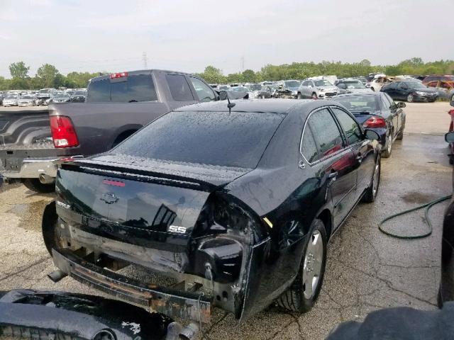 2G1WD58C879303417 - 2007 CHEVROLET IMPALA SUP Қара фото 4