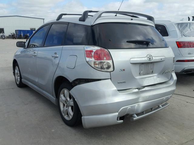 2T1KR32E86C593761 - 2006 TOYOTA COROLLA MA SILVER photo 3