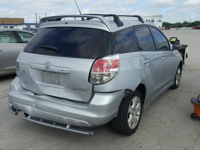 2T1KR32E86C593761 - 2006 TOYOTA COROLLA MA SILVER photo 4