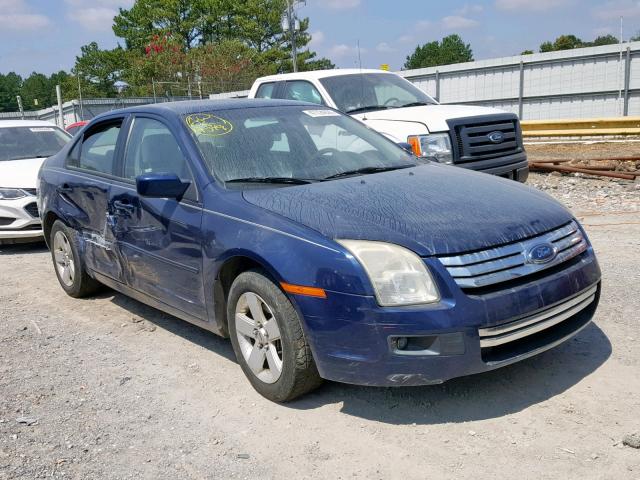 3FAHP07187R156199 - 2007 FORD FUSION SE BLUE photo 1