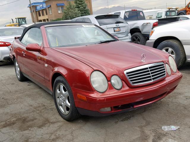 WDBLK65G8XT002716 - 1999 MERCEDES-BENZ CLK 320 RED photo 1