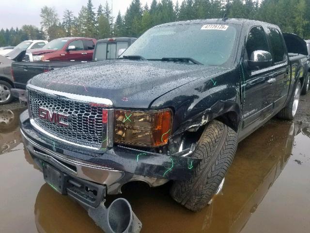 3GTEC23339G180842 - 2009 GMC SIERRA C15 BLUE photo 2