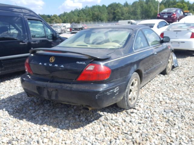 19UYA42421A016432 - 2001 ACURA 3.2CL BLACK photo 4