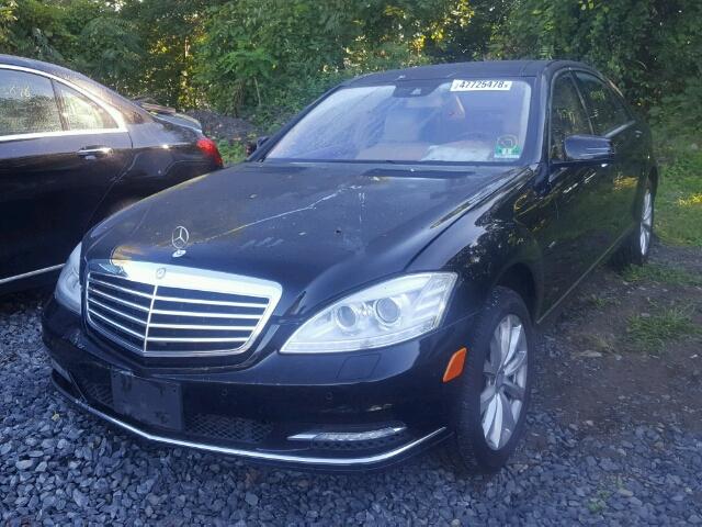 WDDNG8DB0CA421037 - 2012 MERCEDES-BENZ S 350 BLUE BLACK photo 2