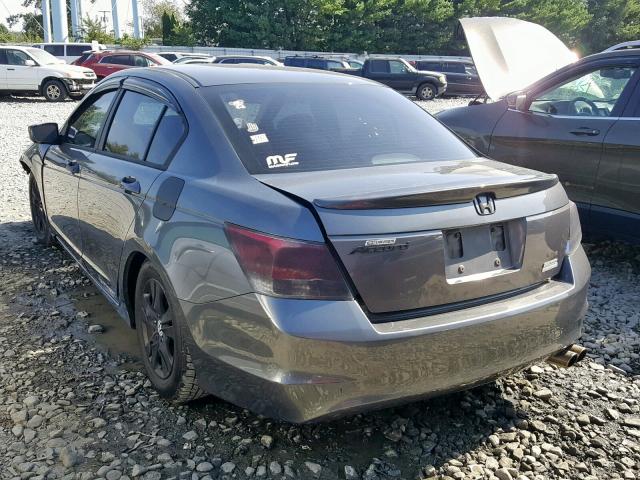 1HGCP26488A107173 - 2008 HONDA ACCORD LXP GRAY photo 3