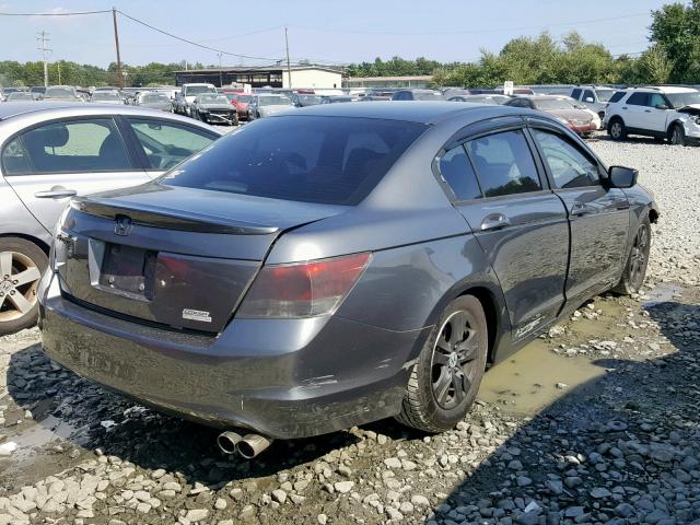 1HGCP26488A107173 - 2008 HONDA ACCORD LXP GRAY photo 4