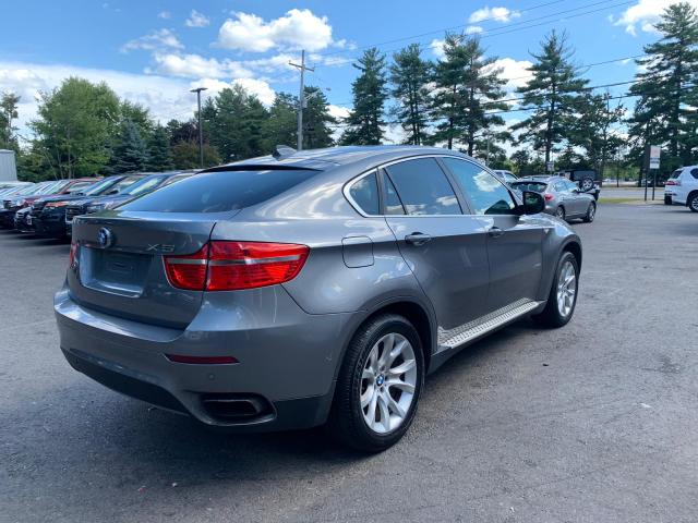 5UXFG8C51ALZ94426 - 2010 BMW X6 XDRIVE5 ნაცრისფერი ფოტო 4