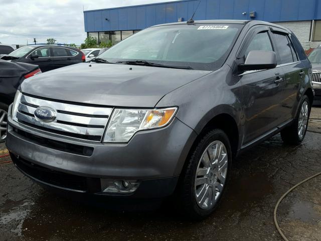 2FMDK4KCXABA37823 - 2010 FORD EDGE LIMIT GRAY photo 2