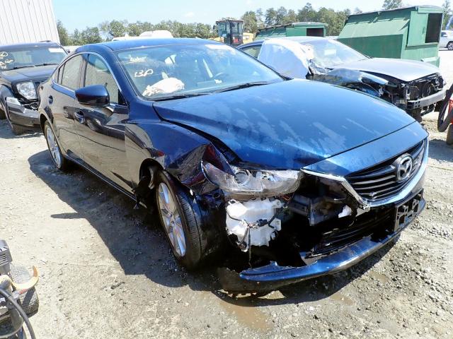 JM1GL1U57H1100751 - 2017 MAZDA 6 SPORT BLUE photo 1