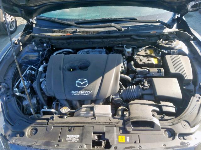 JM1GL1U57H1100751 - 2017 MAZDA 6 SPORT BLUE photo 7