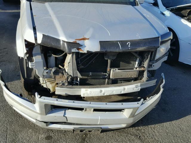 2HJYK16536H524152 - 2006 HONDA RIDGELINE SILVER photo 9