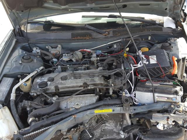 1N4DL01D61C126363 - 2001 NISSAN ALTIMA XE BLUE photo 7