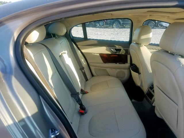 SAJWA06B39HR19748 - 2009 JAGUAR XF PREMIUM BEIGE photo 6