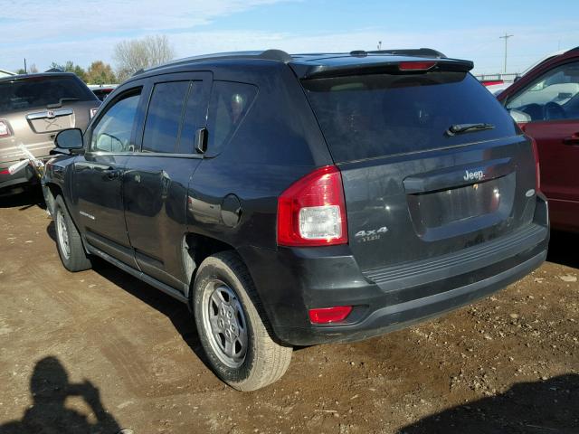1J4NF1FB1BD135593 - 2011 JEEP COMPASS SP 黑色 照片 3