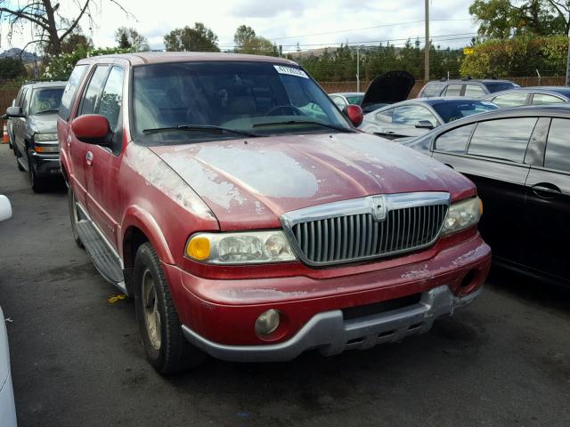 5LMEU27R82LJ12971 - 2002 LINCOLN NAVIGATOR Қызыл фото 1