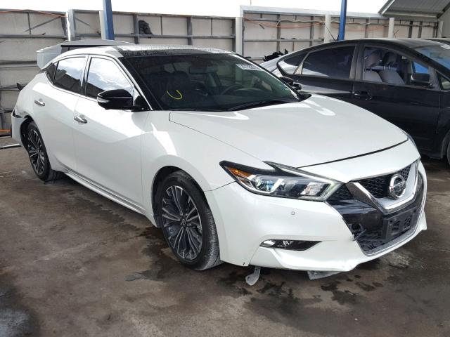 1N4AA6AP0HC404609 - 2017 NISSAN MAXIMA 3.5 WHITE photo 1