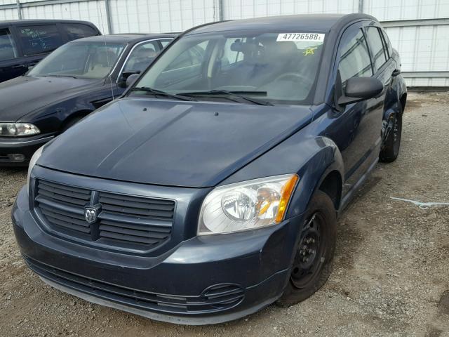 1B3HB28B88D502839 - 2008 DODGE CALIBER BLUE photo 2