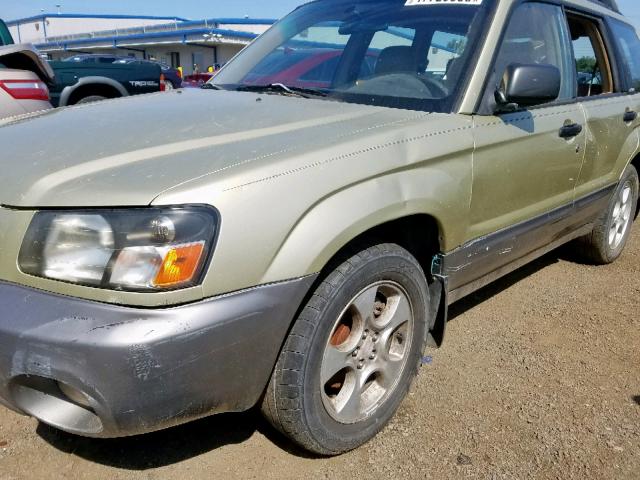 JF1SG65613H741936 - 2003 SUBARU FORESTER 2 CREAM photo 9