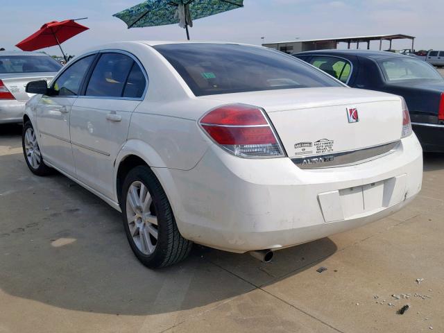 1G8ZS57N57F228593 - 2007 SATURN AURA XE WHITE photo 3