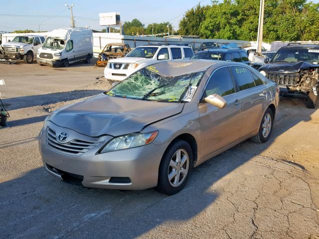 4T4BE46K37R004512 - 2007 TOYOTA CAMRY NEW BEIGE photo 2