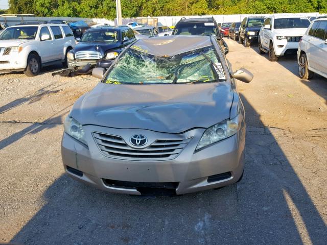 4T4BE46K37R004512 - 2007 TOYOTA CAMRY NEW BEIGE photo 9