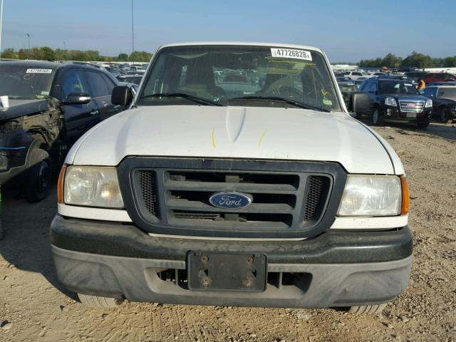 1FTYR10U45PA30697 - 2005 FORD RANGER WHITE photo 7