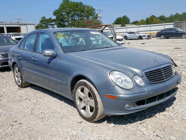 WDBUF65J44A456215 - 2004 MERCEDES-BENZ E 320 BLUE photo 1