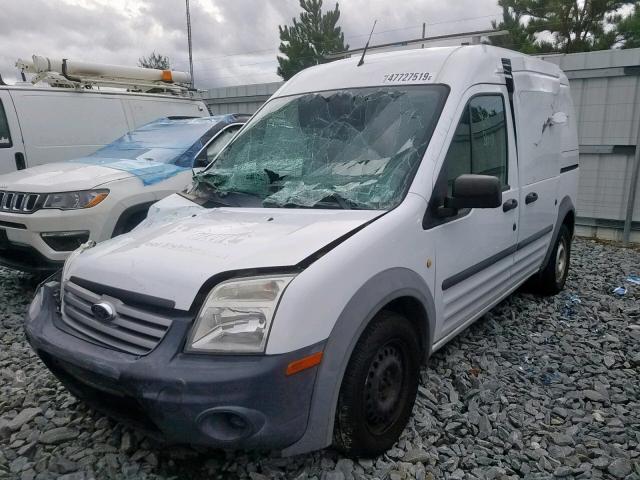 NM0LS7AN8BT069981 - 2011 FORD TRANSIT CO WHITE photo 2