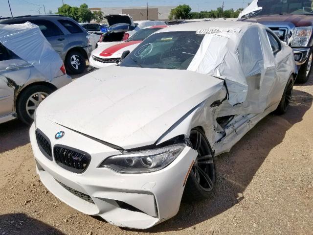 WBS1H9C31HV887896 - 2017 BMW M2 WHITE photo 2