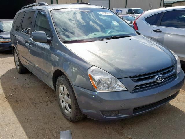 KNDMB233096295432 - 2009 KIA SEDONA EX BLUE photo 1