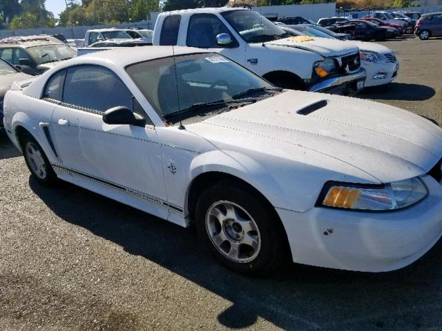 1FAFP4048XF125096 - 1999 FORD MUSTANG WHITE photo 1