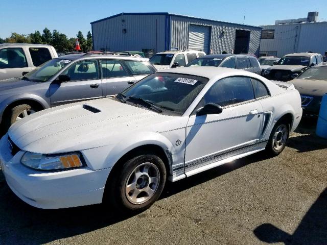 1FAFP4048XF125096 - 1999 FORD MUSTANG WHITE photo 2