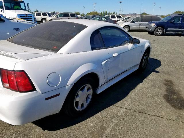 1FAFP4048XF125096 - 1999 FORD MUSTANG WHITE photo 4