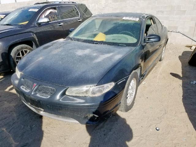 1G2WP12K3VF293797 - 1997 PONTIAC GRAND PRIX BLACK photo 2