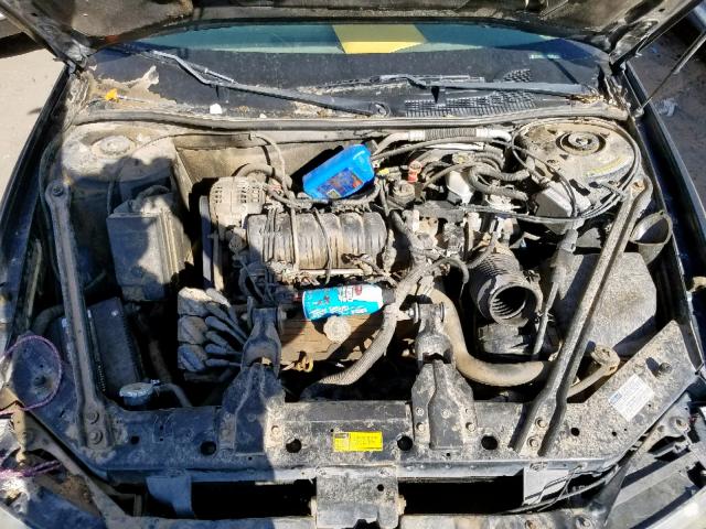 1G2WP12K3VF293797 - 1997 PONTIAC GRAND PRIX BLACK photo 7