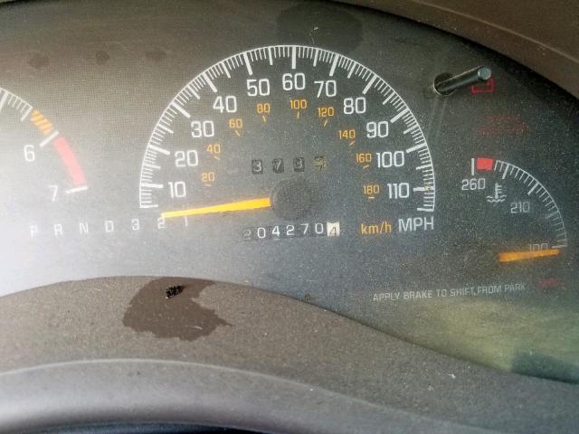 1G2WP12K3VF293797 - 1997 PONTIAC GRAND PRIX BLACK photo 8