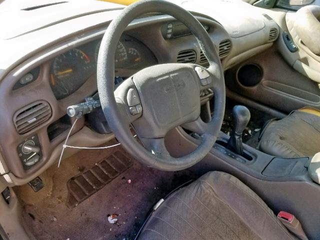 1G2WP12K3VF293797 - 1997 PONTIAC GRAND PRIX BLACK photo 9