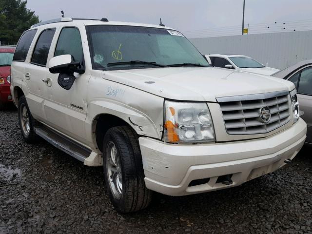 1GYEK63N15R120655 - 2005 CADILLAC ESCALADE L WHITE photo 1