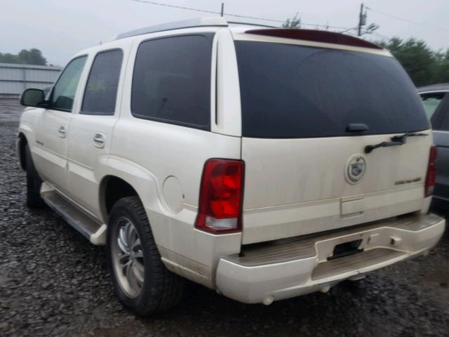 1GYEK63N15R120655 - 2005 CADILLAC ESCALADE L WHITE photo 3