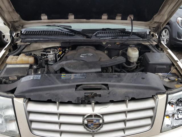 1GYEK63N15R120655 - 2005 CADILLAC ESCALADE L WHITE photo 7