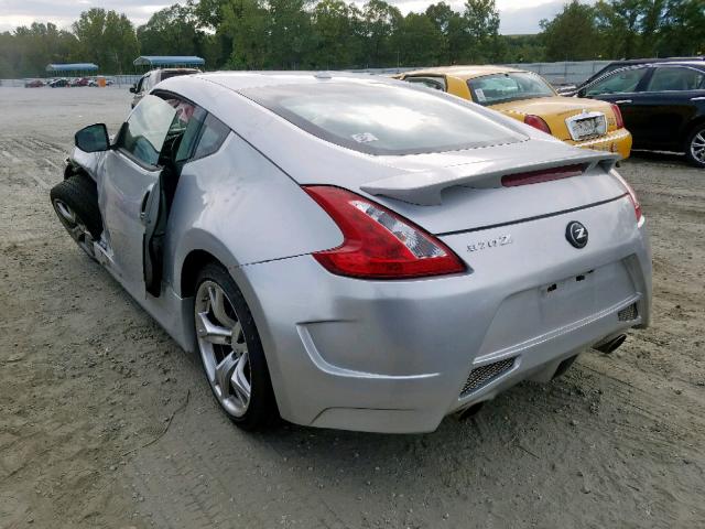 JN1AZ4EH3CM561955 - 2012 NISSAN 370Z BASE SILVER photo 3