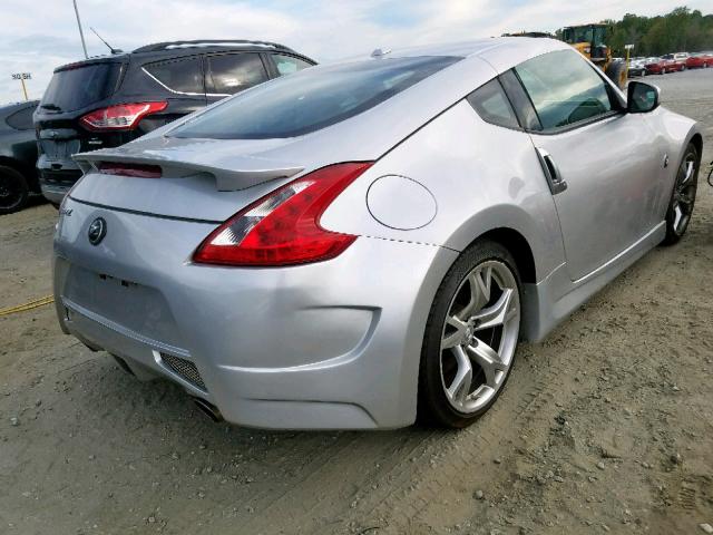 JN1AZ4EH3CM561955 - 2012 NISSAN 370Z BASE SILVER photo 4