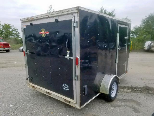 4YMCL1213EV008116 - 2014 CARGO TRAILER BLACK photo 4